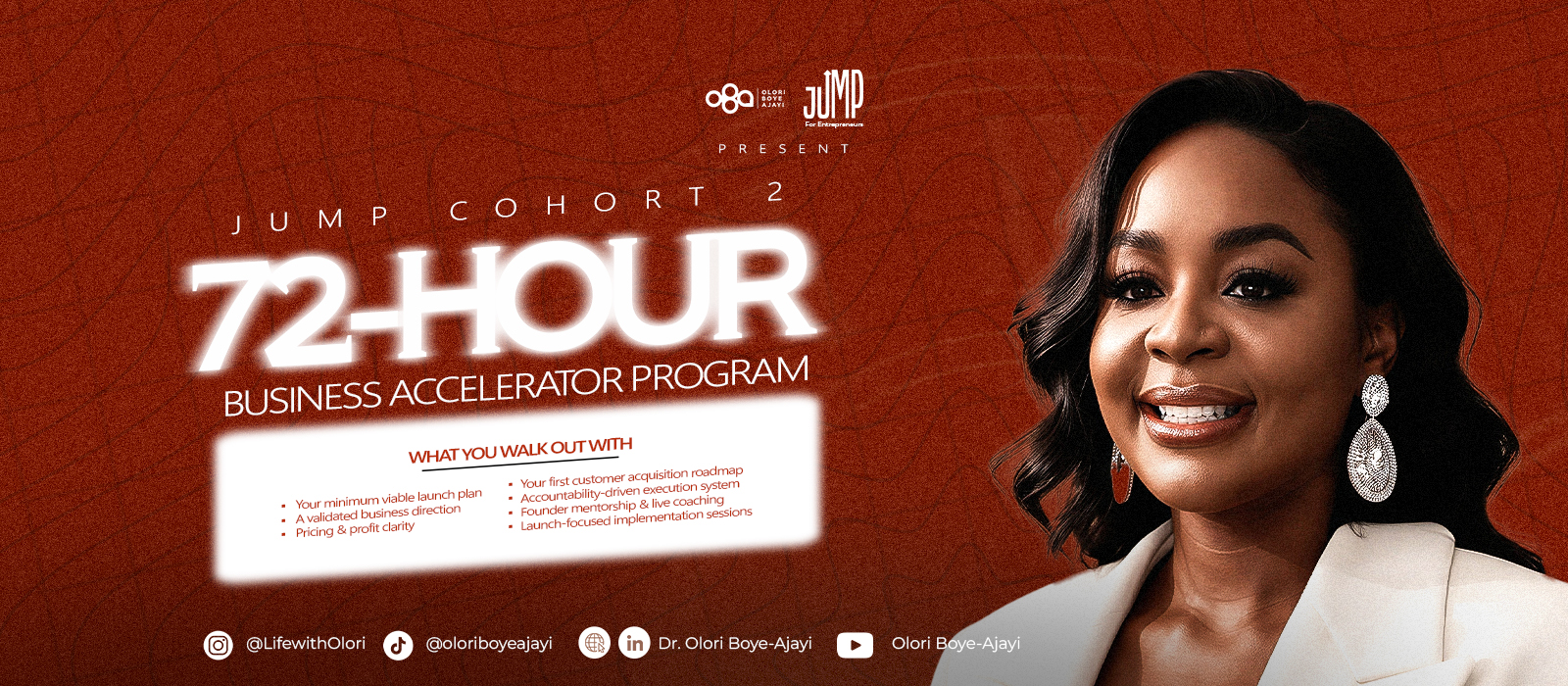 JUMP – 72-Hour Business Accelerator Program